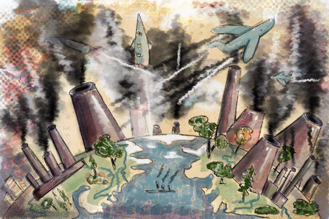 Illustration for news: Climate Change. How to stop it and manage it